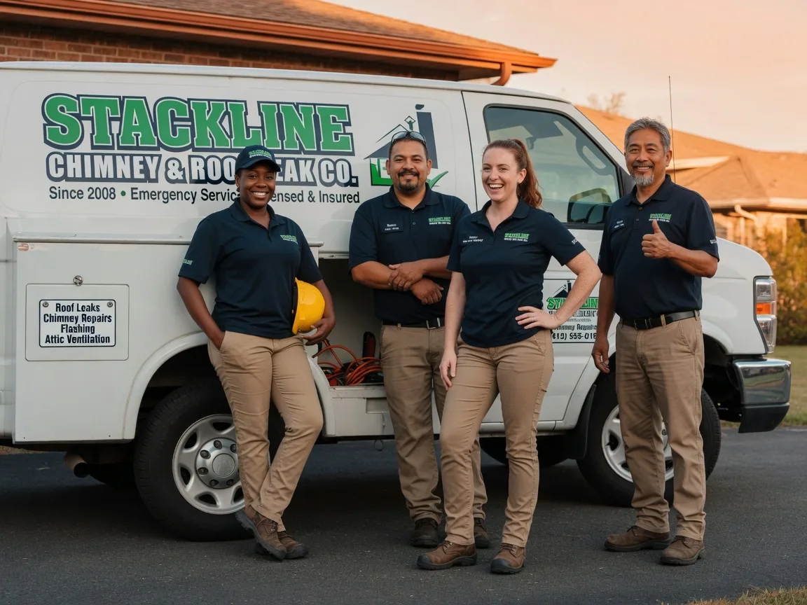 Chimney flashing repair company in Woody, CA